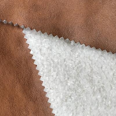 Micro Suede With Lamb Fur