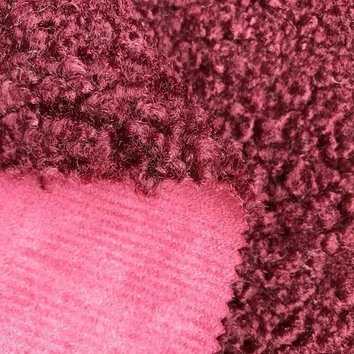 Suede With Fake Fur Fabric For Shoes