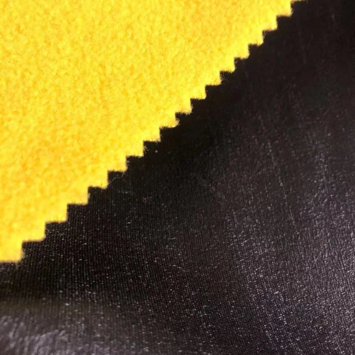 New Style Polar Fleece Pu Fabric